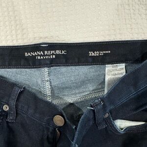 Banana Republic Men's Dark Blue Dress Pants
